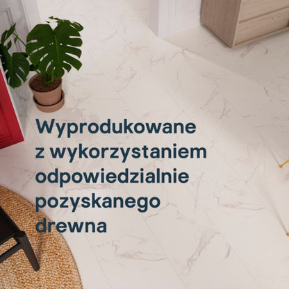 Laminatgulv Elegance AC4 Hvid 129,2x32,7 cm 2,535 m²