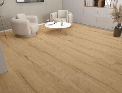 Laminatgulv 8 mm Brun 2,52 m² AC5