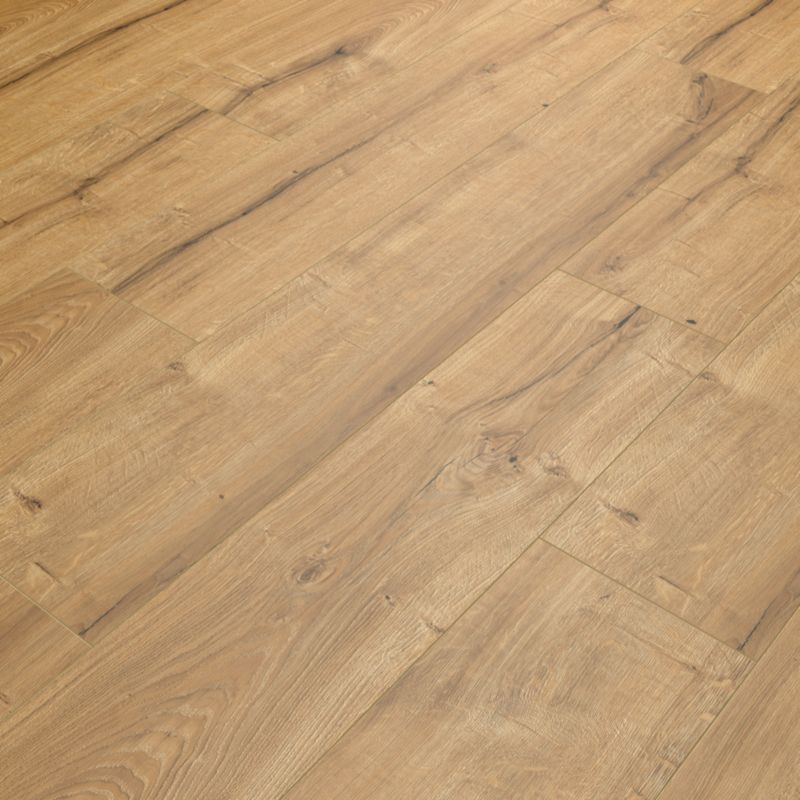 Laminatgulv 8 mm Brun 2,52 m²