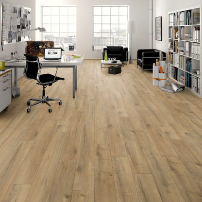Laminatgulv Fordbridge Brun 129,2x19,2 cm 1,99 m²