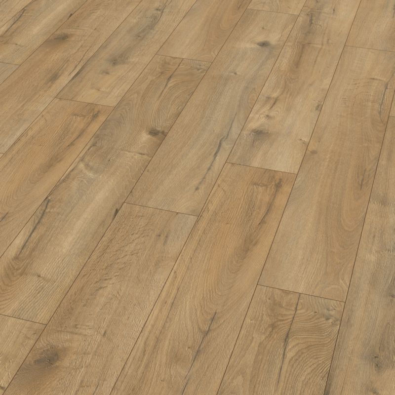 Laminatgulv Fordbridge Brun 129,2x19,2 cm 1,99 m²