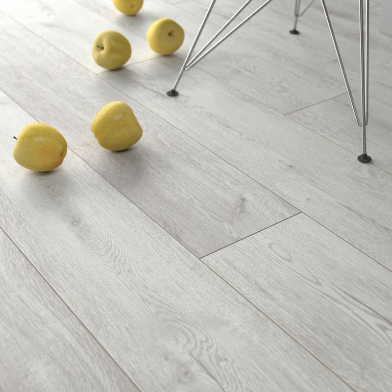 Laminatgulv Gosport 128,8x24,5 cm Hvid 2,52 m²