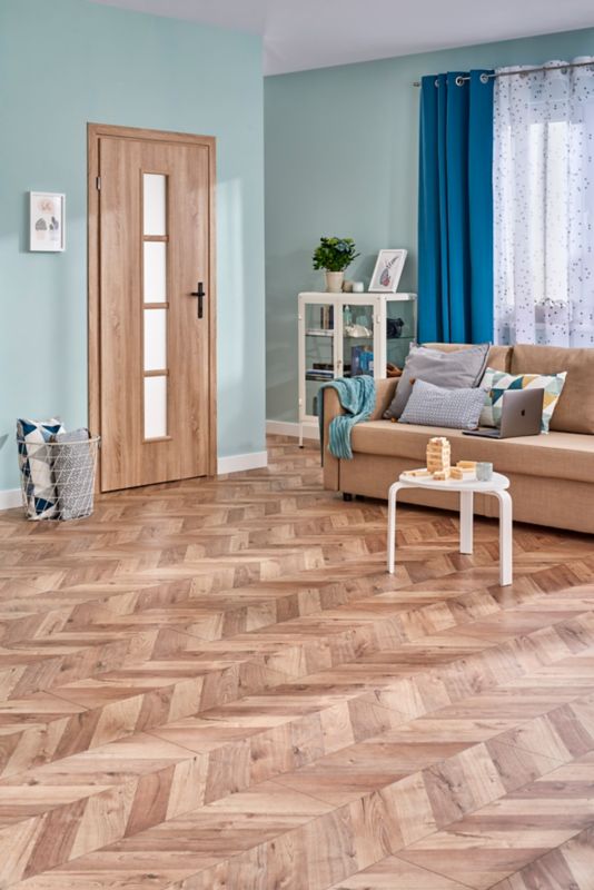 GoodHome Heanor laminatgulvpaneler AC4 2,7 m²