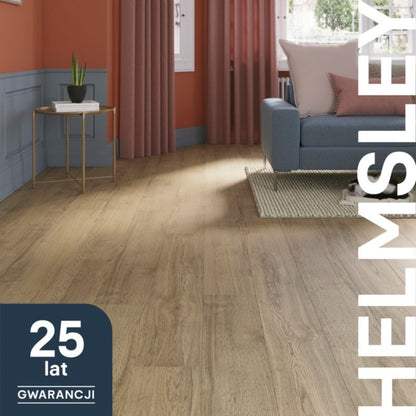 GoodHome Helmsley AC6 laminatgulve i brun, 1,49 m²