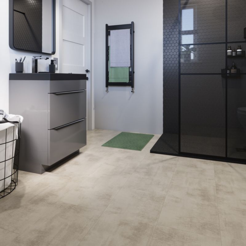 GoodHome Koncrete laminatgulve AC4 grå 2,53 m²