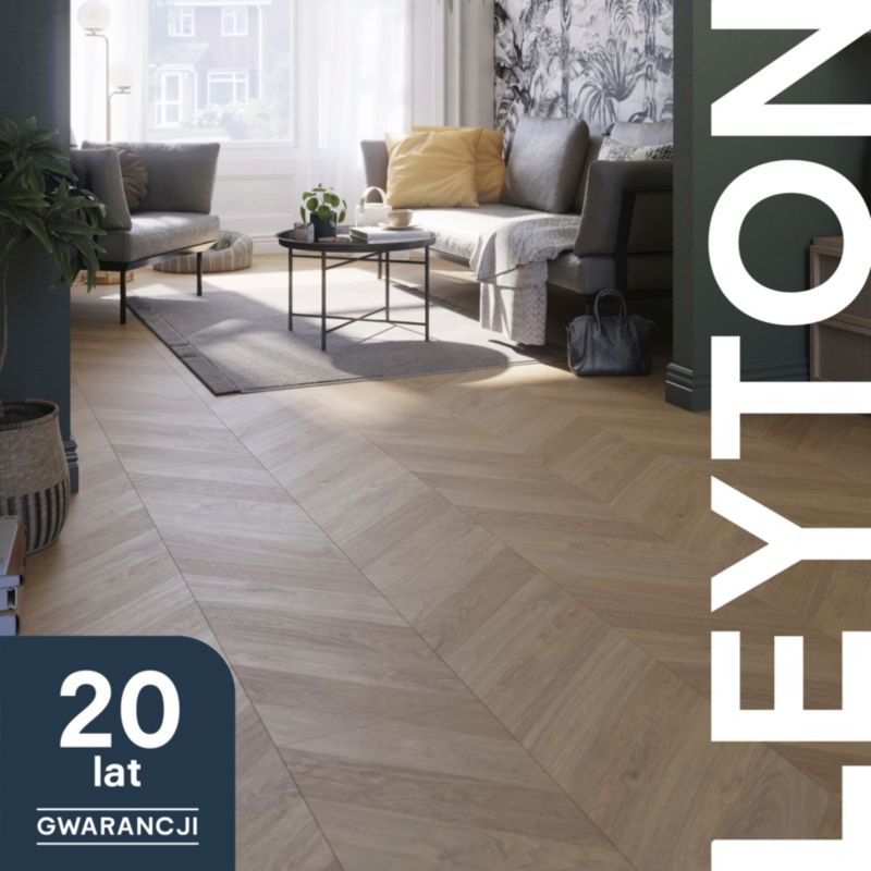 GoodHome Leyton Honey laminatgulvpaneler AC5 1,72 m²