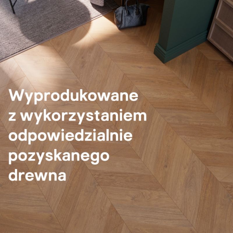 GoodHome Leyton Honey laminatgulvpaneler AC5 1,72 m²