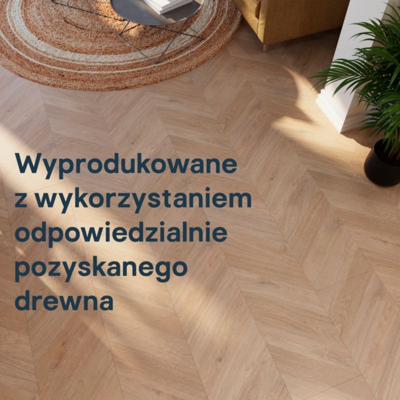 Laminatgulv Leyton Natural AC5 133x32 cm 1,72 m²