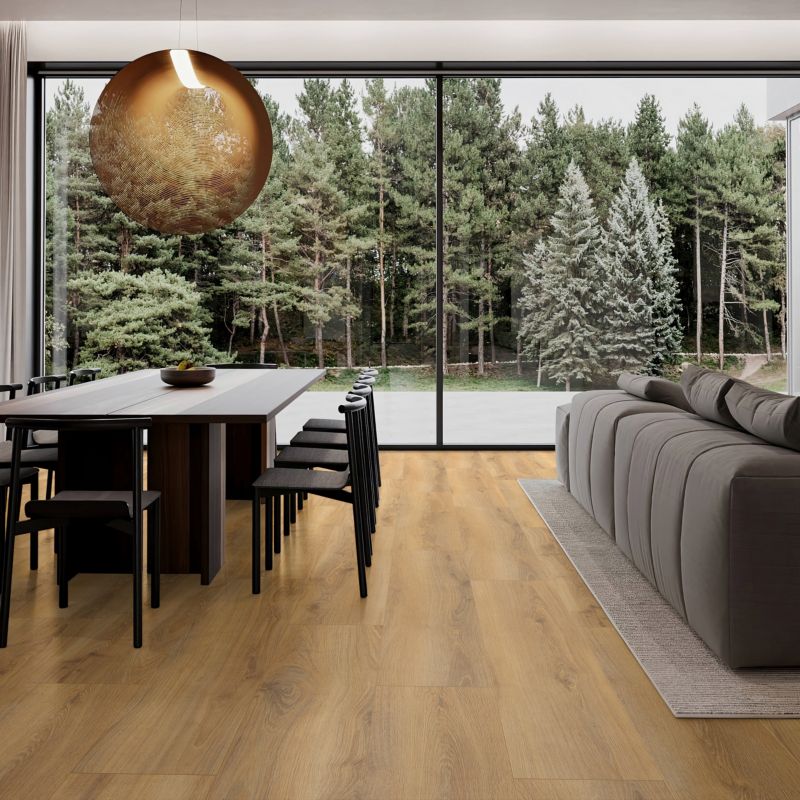 Laminatgulv Loftus AC5 2,52 m² Gul Træstruktur