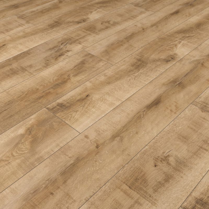 Laminatgulv Macaulay AC4 128,8x19,5 cm Rød 2,26 m²