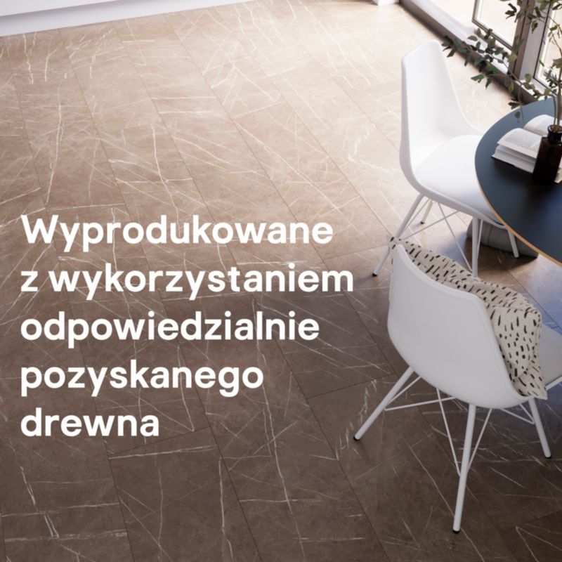 GoodHome Marble laminatgulve AC4 grå 2,53 m²