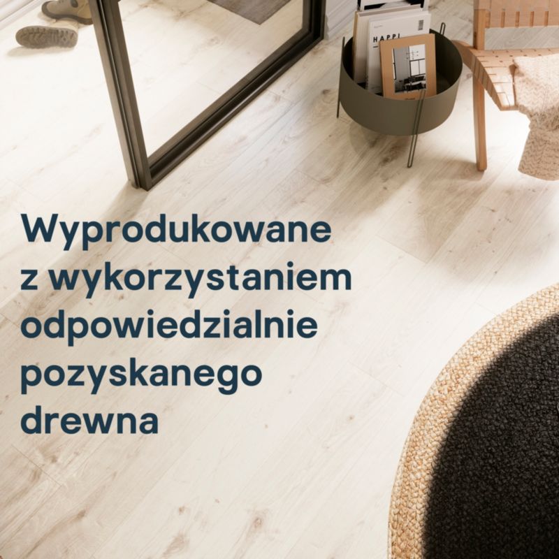 GoodHome Rowley laminatgulvpaneler AC4 lys grå 1,99 m²