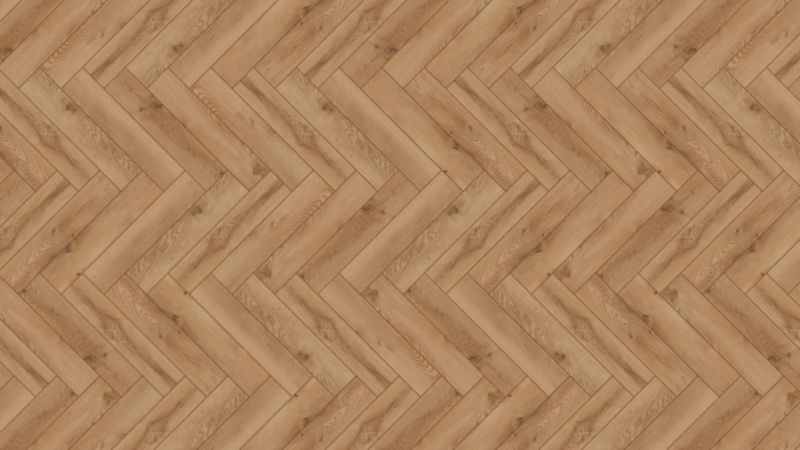 Laminatgulv Sildebensmønster Brun 643x131x8 mm 1,179 m²