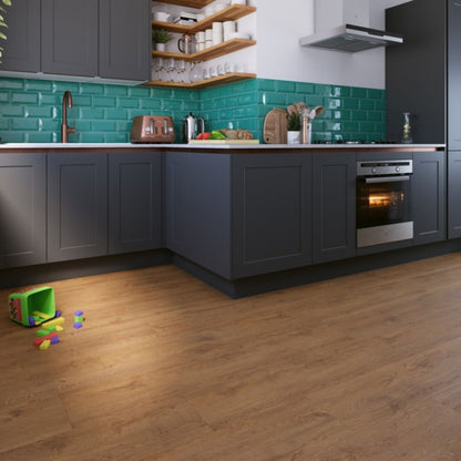 GoodHome Skara Brown laminatgulve AC4 2,54 m²