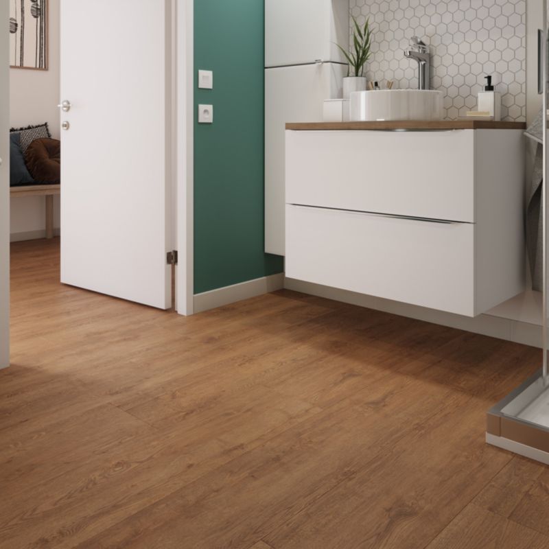 GoodHome Skara Brown laminatgulve AC4 2,54 m²