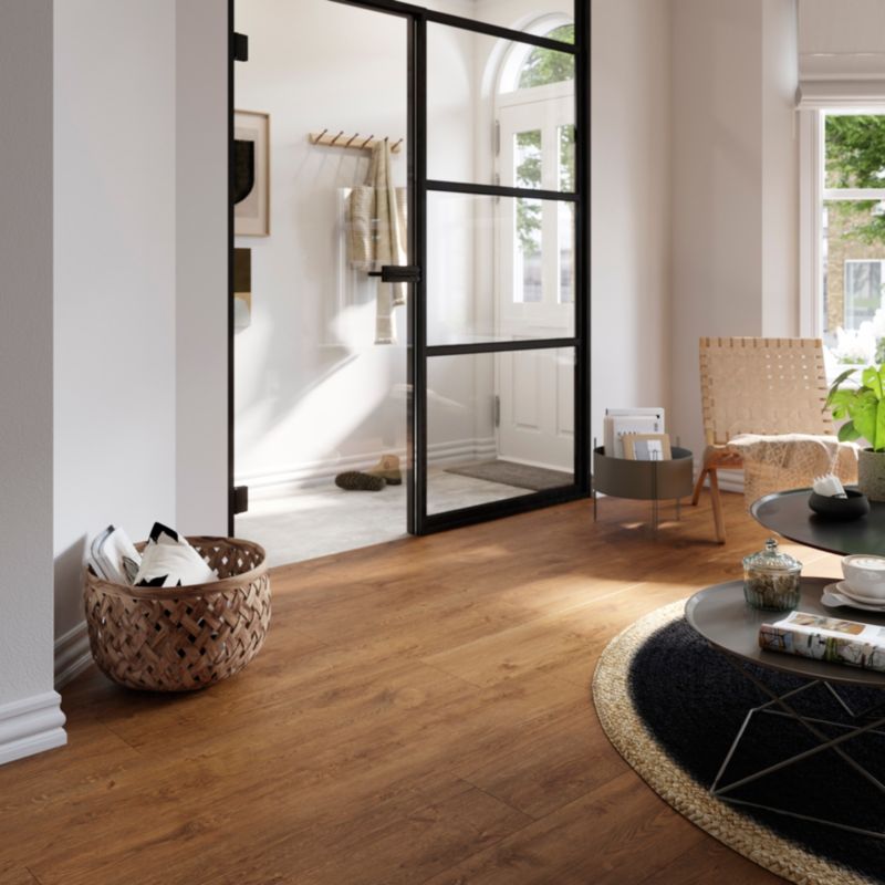 GoodHome Skara Brown laminatgulve AC4 2,54 m²