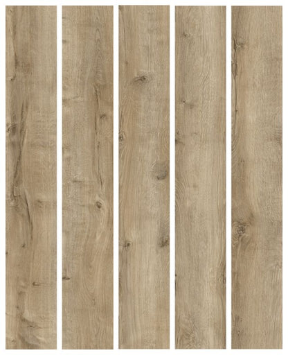 Laminatgulv 128,5x19,2 cm Brun 2,467 m²