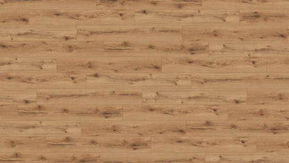 Laminatgulv 128,5x19,2 cm Brun Mat AC5 2,22 m²