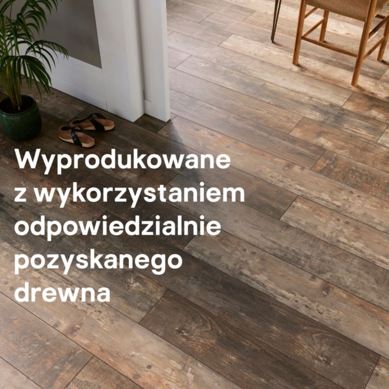 GoodHome Tipton laminatgulve AC4 brun 1,99 m²