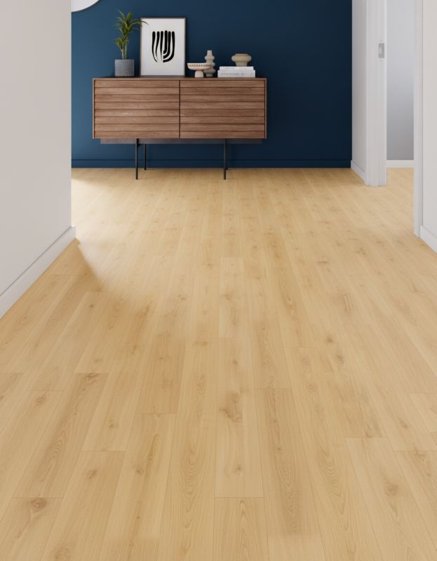 Laminatgulv Trembay 126,1x19,2 cm Natur Eg 2,179 m²