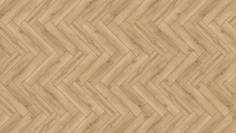 Laminatgulv Sildebensmønster Brun 1,179 m² AC5