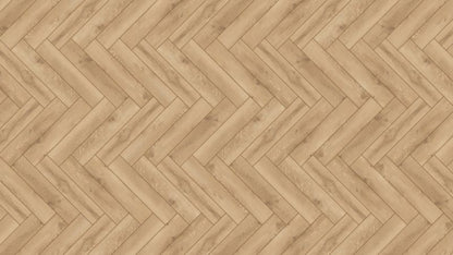 Laminatgulv Sildebensmønster Brun 1,179 m² AC5
