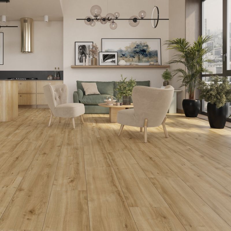 Laminatgulv Wakefield AC5 2,518 m² Brun
