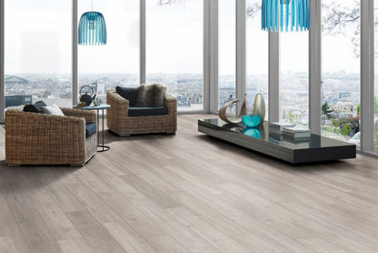 Laminatgulv Brandon AC4 1288x195x8 mm Grå 2,26 m²