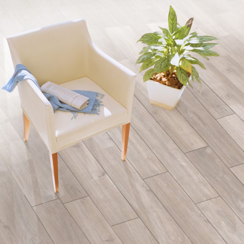 Laminatgulv Brandon AC4 1288x195x8 mm Grå 2,26 m²