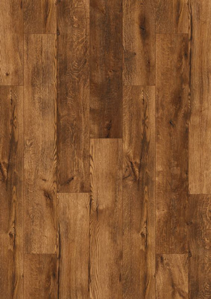 Laminatgulv Dąb Shasta AC4 128,8x19,5 cm Rød 2,51 m²