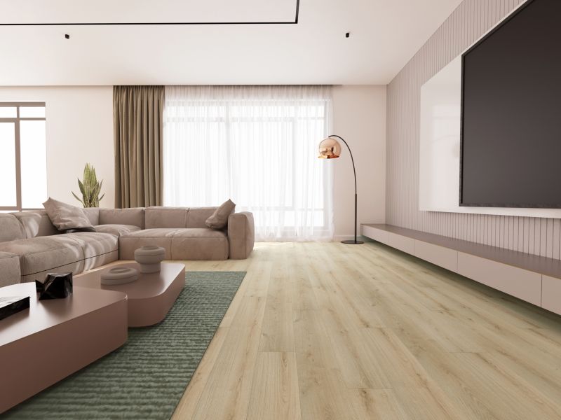 Laminatgulv Eg Lyon AC4 2,4 m² Beige
