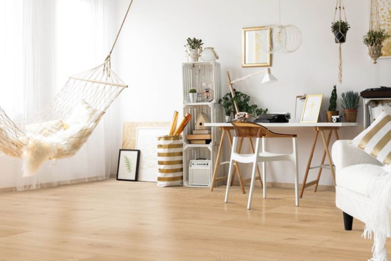 Laminatgulv Eg Menton AC5 2,52 m² Beige