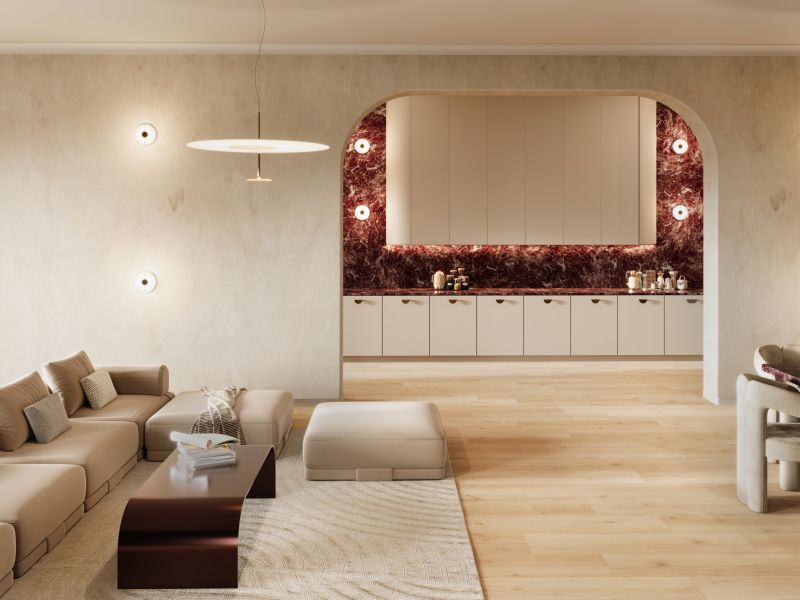 Laminatgulv Eg Menton AC5 2,52 m² Beige