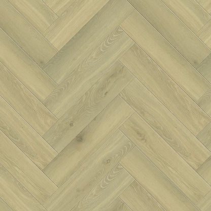 Laminatgulv Dąb Rio Sildebensmønster Beige AC5 1,84 m²