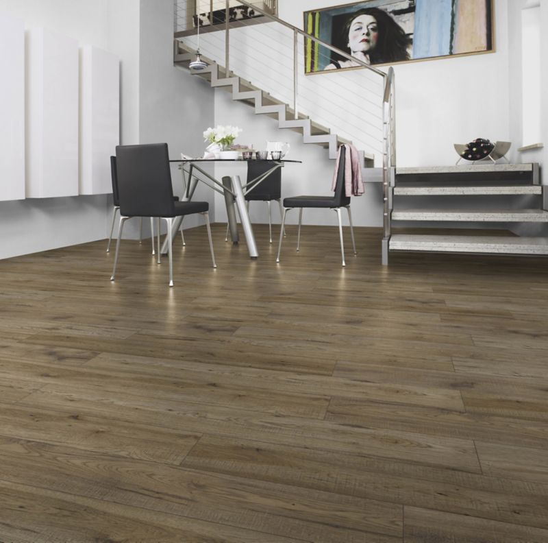 Laminatgulv Villach AC4 2,402 m² Brun Rustik