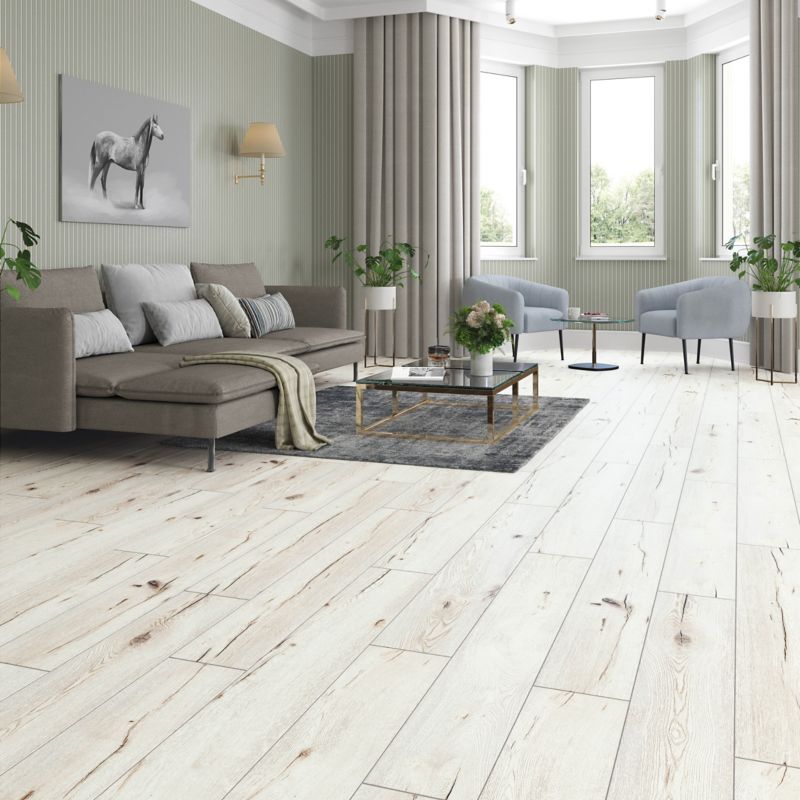 Laminatgulv Dąb Asal AC5 1,97 m² Grå