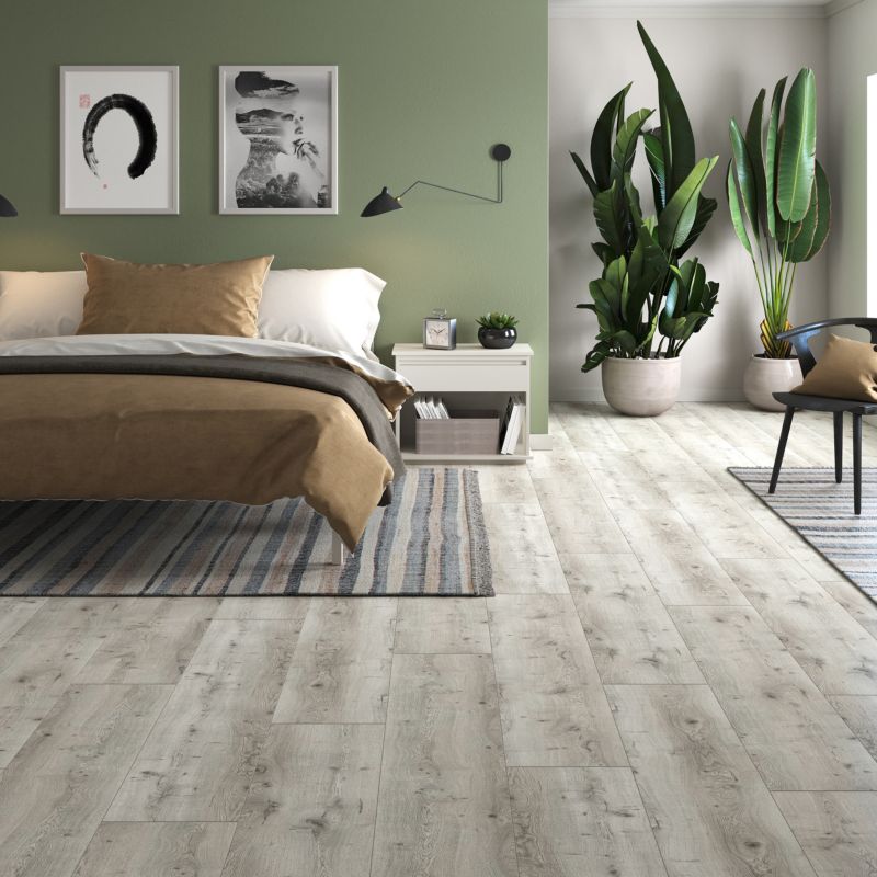 Laminatgulv Dæk Grå 1,97 m² AC4