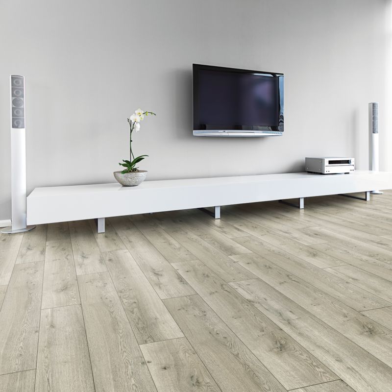 Laminatgulv Vandtæt Eg Greige AC4 1,97 m²