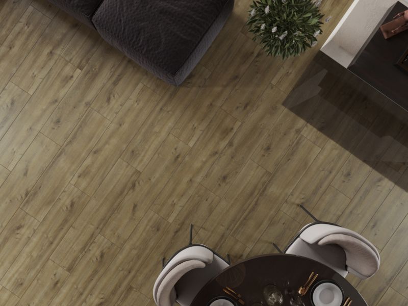 Vandafvisende laminatgulvpaneler Classen Eg Riverside AC4 2,518 m²