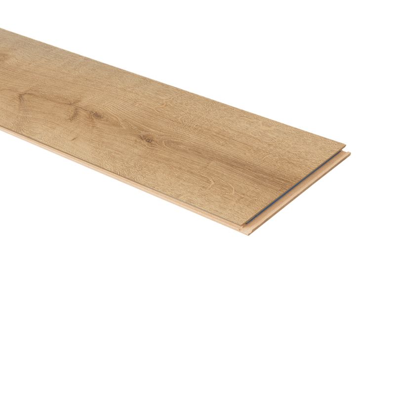 Laminatgulv Dąb Sand 128,5x19,2 cm Brun Vandtæt 2,46 m²