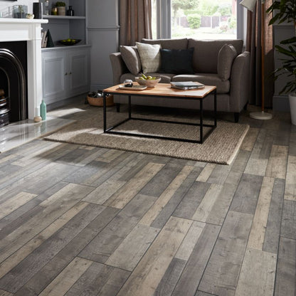 Laminatgulv Dunwich Grå AC4 2,158 m²