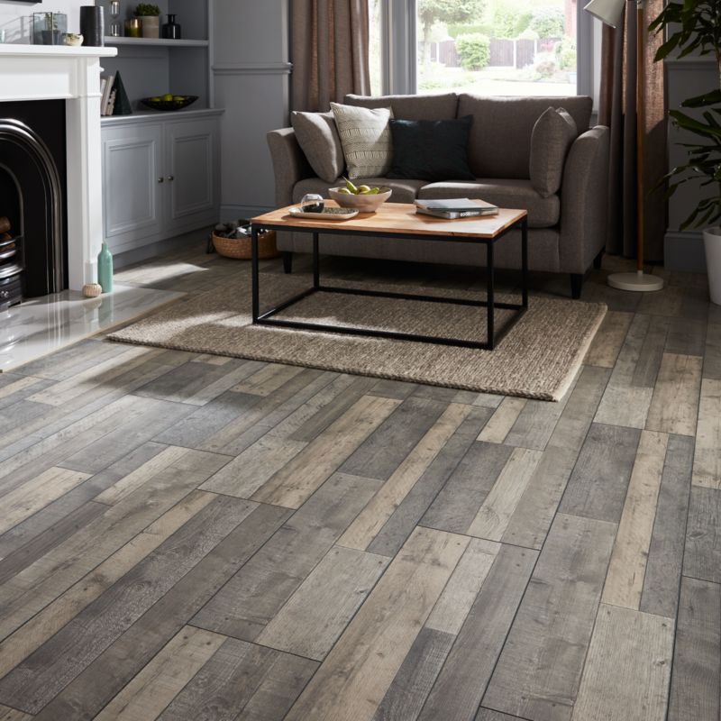 Laminatgulv Dunwich Grå AC4 2,16 m²