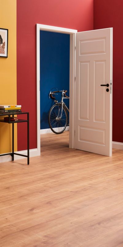 Vandafvisende laminatgulvpaneler GoodHome Branding natural AC4 2,535 m²