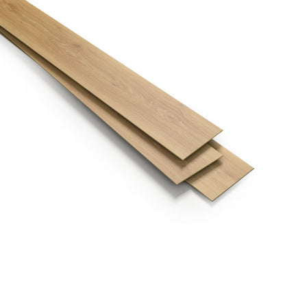 Laminatgulv Vandtæt 128,8x19,5 cm Brun 2,26 m²