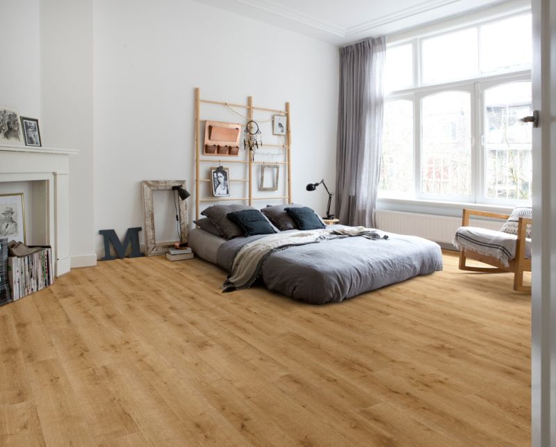 Vandafvisende laminatgulve GoodHome Eg Pecan AC5 2,1 m²