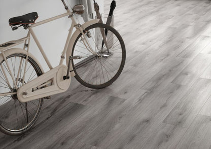 Laminatgulv Wilder AC5 128,8x24,5 cm Grå 2,52 m²