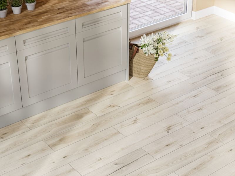 Vinylgulv Newtown Creek 129x20,3 cm Beige 2,62 m²
