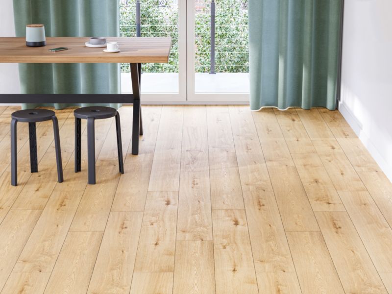 Vinylgulv SPC Fergus 129x20,3 cm Lys Brun 2,62 m²