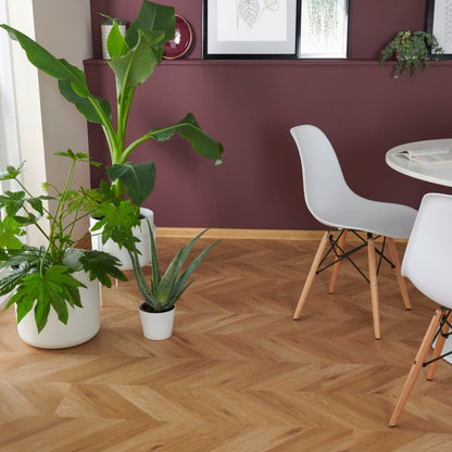 GoodHome vinylgulvpaneler 22,9 x 122 cm naturlig Hungarian 2,24 m²