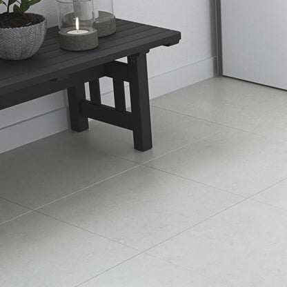 GoodHome vinylgulvpaneler 30,5 x 30,5 cm grå sky 1,21 m²